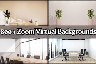 design customized zoom virtual background