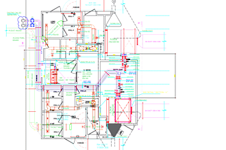 do plumbing,hvac and 2d floor plans