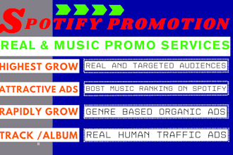 promote your spotify music and make it viral spotify