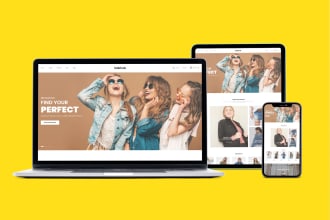 build shopify fashion clothing boutique store ecommerce website