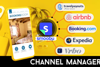 do vacation rental, hotel booking website and listing property on airbnb, smoobu