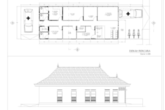 drawing 2d arctitecture design