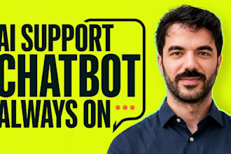 develop a customer support ai chatbot