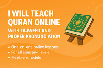 be your online quran teacher, learn quran with tajweed