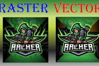 create fabulous mascot logo into vector  in illustrator