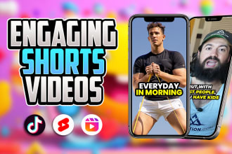 create engaging youtube shorts, instagram reels, tiktok