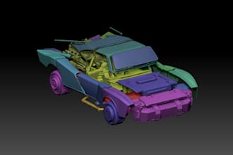 split or slice models for 3d printing