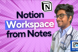 create notion workspaces from notes