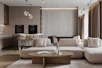 do interior design and realistic 3d rendering