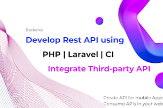 be your full stack web developer, skilled in PHP laravel, vue js and react