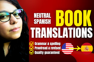 translate your book from english to spanish
