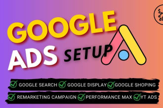 setup and optimize google ads campaign