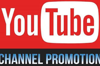 do organic youtube channel promotion to grow your views and SEO