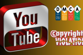 remove infringing videos from youtube under dmca