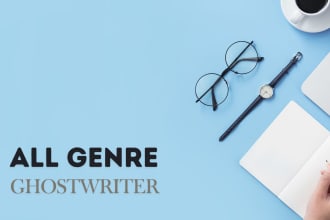 ghostwrite your original novel for any genre
