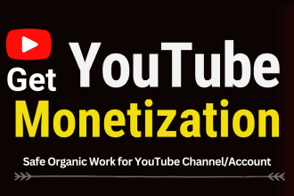 do complete youtube channel monetization organically