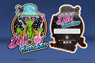 design custom shaped pouches, mylar bags, and custom designs