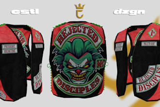 design biker vests for fivem gta 5