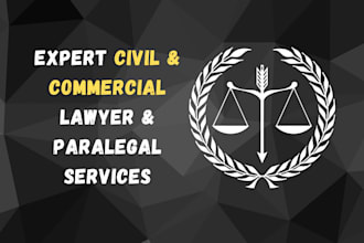 be your online lawyer and paralegal in all civil matters