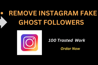 unfollow instagram ghost followers and bot fake