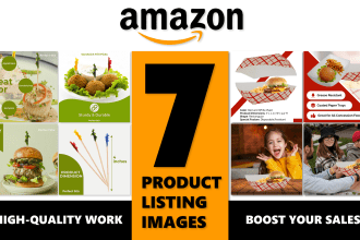 design professional amazon product listing images