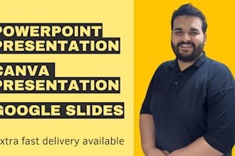 do powerpoint presentation design and google slides