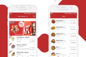 build food delivery app or website with restaurant and rider
