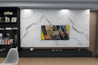 design and render modern interior design