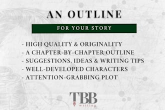 create an outline for your story