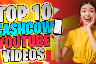 edit top 10 cashcow, ai videos, upscale videos with topaz ai
