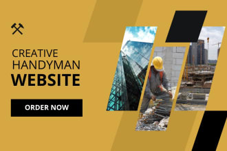 handyman website, roofing website, construction website, hvac