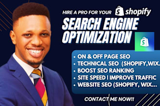boost shopify speed, traffic, sales with expert SEO optimization