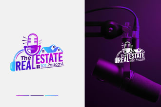 do a podcast logo design and intro animation for you