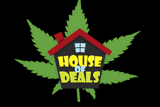 design wonderful weed, cannabis and marijuana logo for you