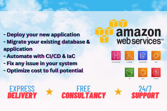 deploy, setup, configure, host, fix issues in your aws, azure and google cloud