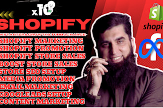 boost shopify store sales with expert marketing, shopify store promotion