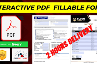 convert pdf fillable form