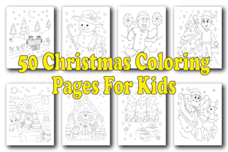 design  christmas coloring book pages for your amazon KDP