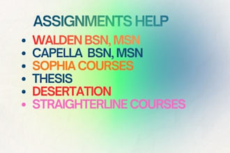 handle wgu courses, capella bsn, msn, sophia bsn, walden bsn, umpi snhu courses