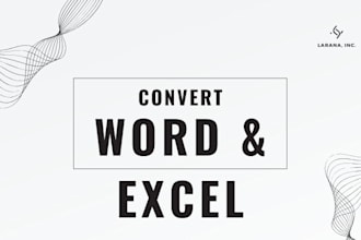 convert pdf to word excel