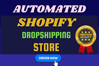 create shopify dropshipping store,shopify website design,shopify store