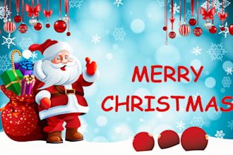 design christmas card, social media poster, new year, invitation flyer