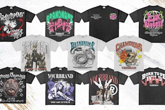 create y2k streetwear logo design business for clothing