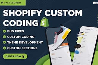 create custom shopify sections for your store