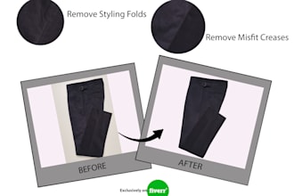 remove wrinkles or remove misfit creases from apparel