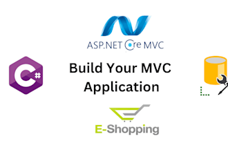 develop asp net core mvc application project for you