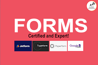 be your jotform and typeform expert