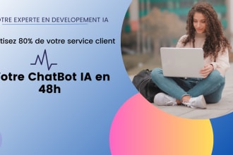 créer un chatbot ia personnalisé pour remplacer votre service client