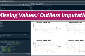 do missing value and outlier imputation using ml algorithms for you