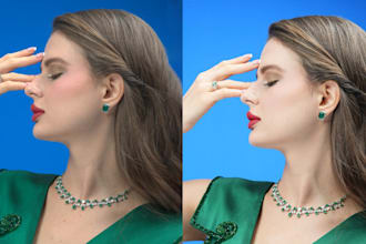 do high end beauty photo retouching and editing